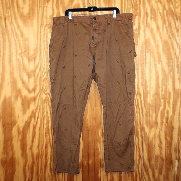 LRG True Straight Fit Giraffe Print Pants - Size 42 - Picture 1 of 11